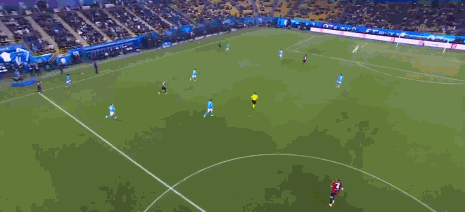 意超杯那不勒斯2-0博洛尼亚夺冠，内雷斯双响+世界波